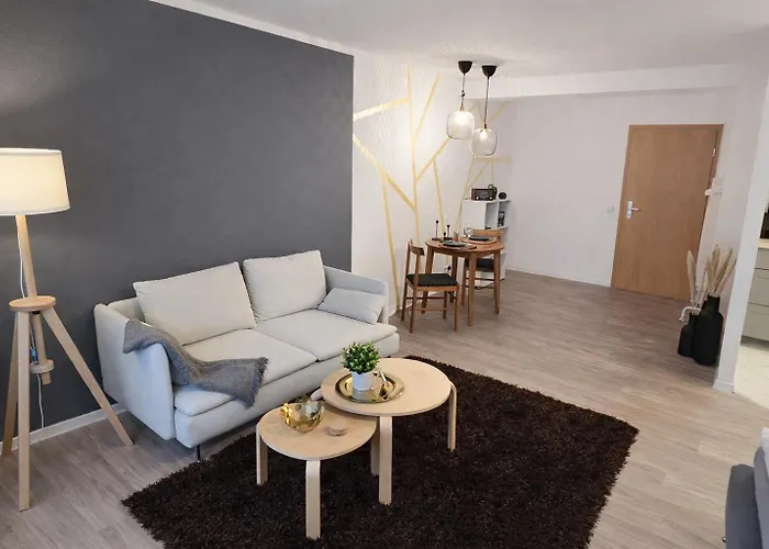 Zeisigwald - Balkon, Kueche, Wlan, Big Tv Appartamento